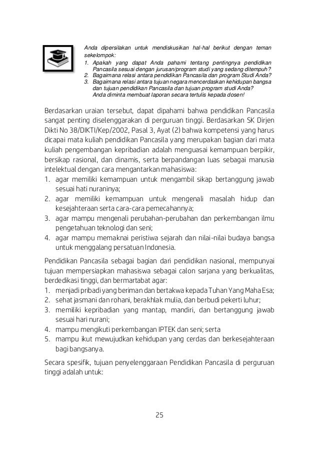 BUKU PENDIDIKAN PANCASILA UNTUK PERGURUAN TINGGI PDF